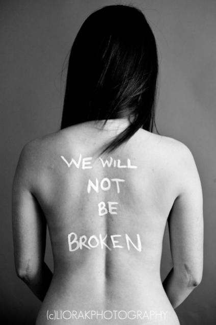 War on Women body message 29 we will not be broken