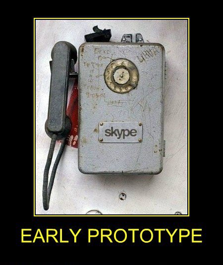 Skype early prototype