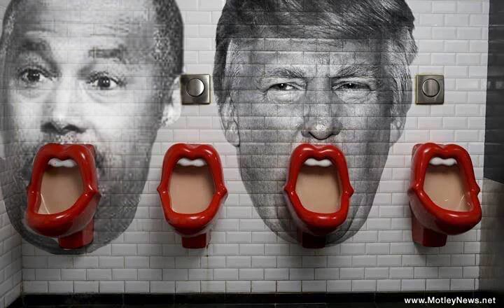 Ben Carson and Donald Trump Urinals